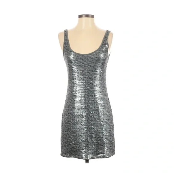 grey bodycon tank dress The Selfie Tank Dress